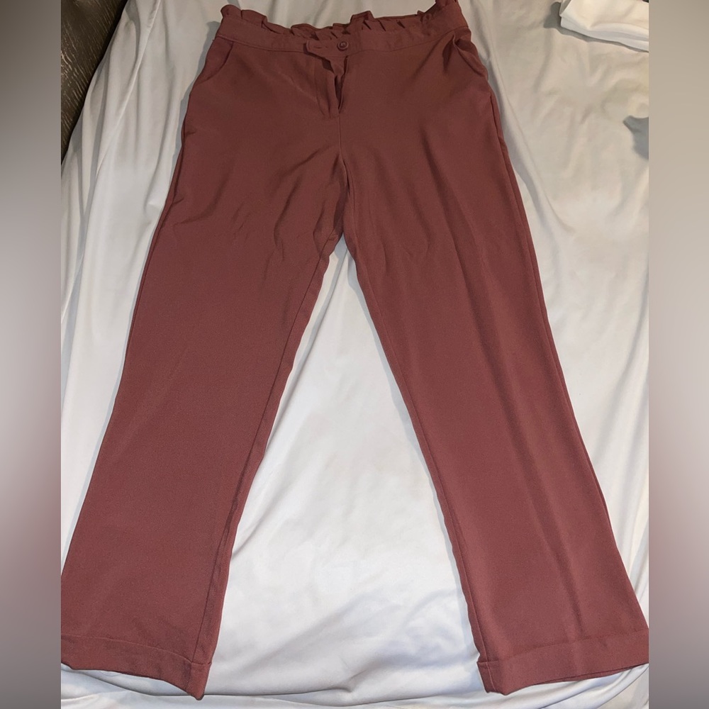 Mauve pants